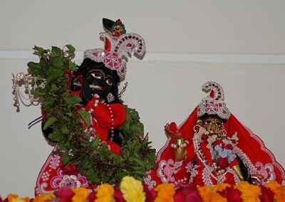Srila Bhaktivinoda Thakura family deities, Radha Madhava from village Chhoti