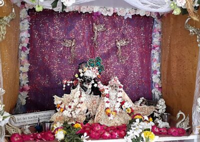 Srila Bhaktivinoda Thakura family deities, Radha Madhava from village Chhoti